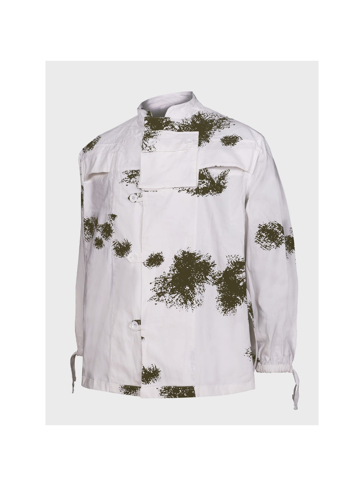 MIL-TEC Maskałata BW Komplet Bluza + Spodnie Kamuflaż Zimowy  Snow Camo XXL