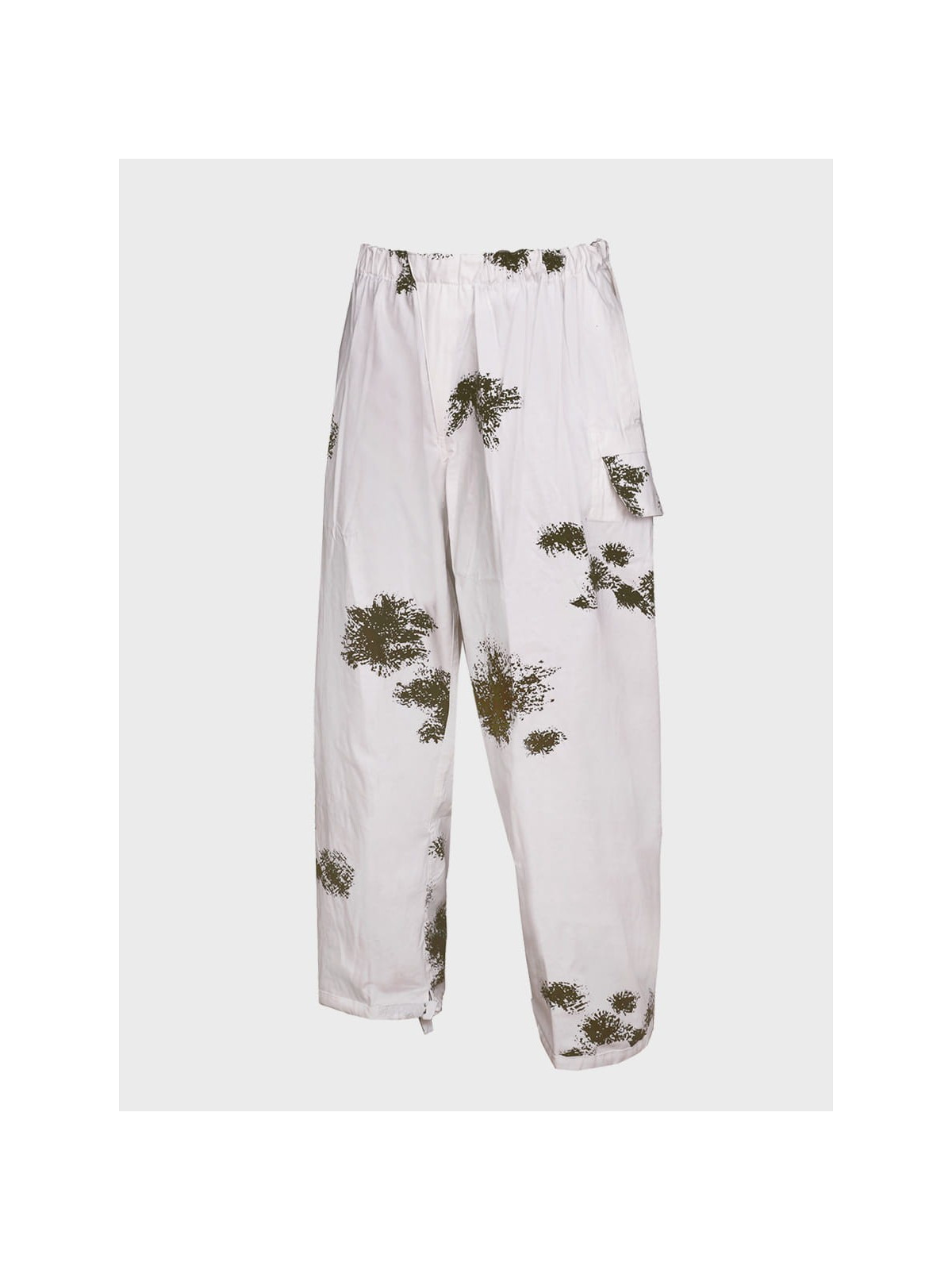 MIL-TEC Maskałata BW Komplet Bluza + Spodnie Kamuflaż Zimowy  Snow Camo XXL