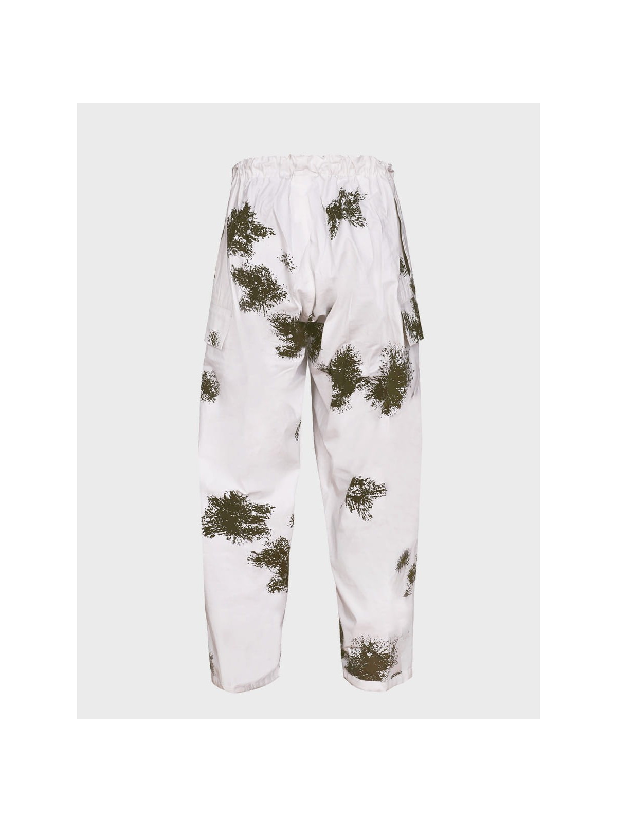 MIL-TEC Maskałata BW Komplet Bluza + Spodnie Kamuflaż Zimowy  Snow Camo XXL