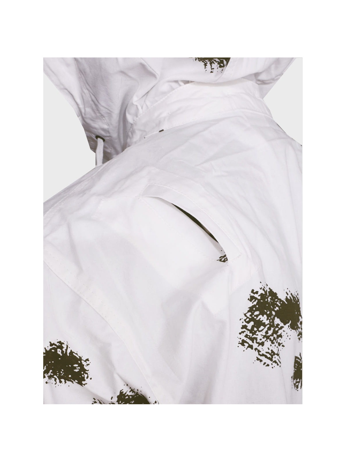 MIL-TEC Maskałata BW Komplet Bluza + Spodnie Kamuflaż Zimowy  Snow Camo XXL