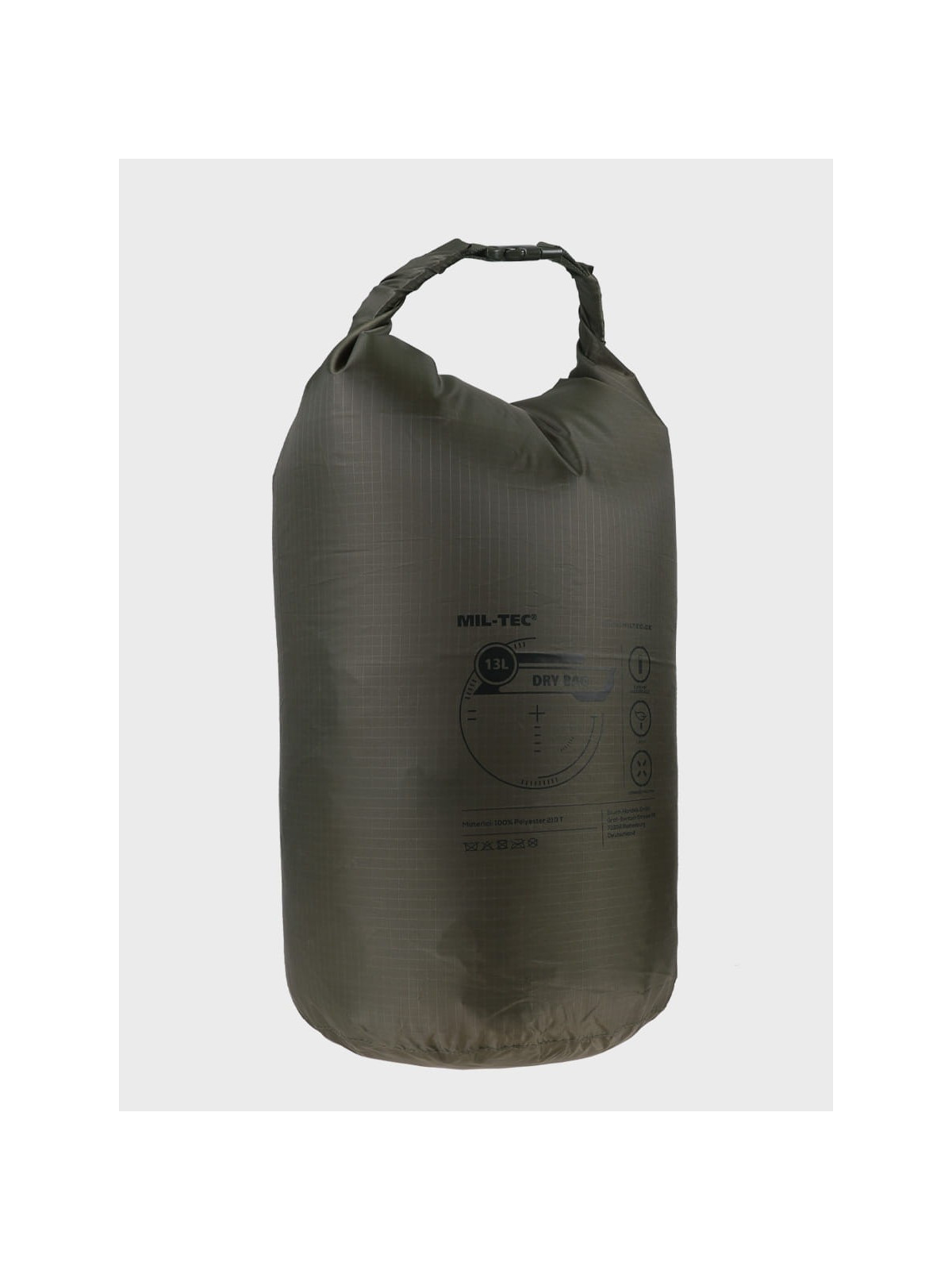 MIL-TEC WOREK WODOODPORNY DRYBAG 13L Oliwkowy