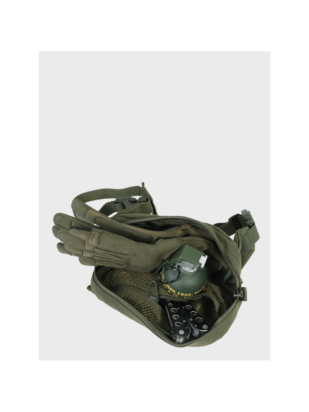 MIL-TEC Nerka torba biodrowa saszetka Fanny Pack MOLLE Laser Cut oliwkowa
