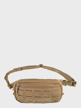MIL-TEC Nerka torba biodrowa saszetka Fanny Pack MOLLE Laser Cut coyote