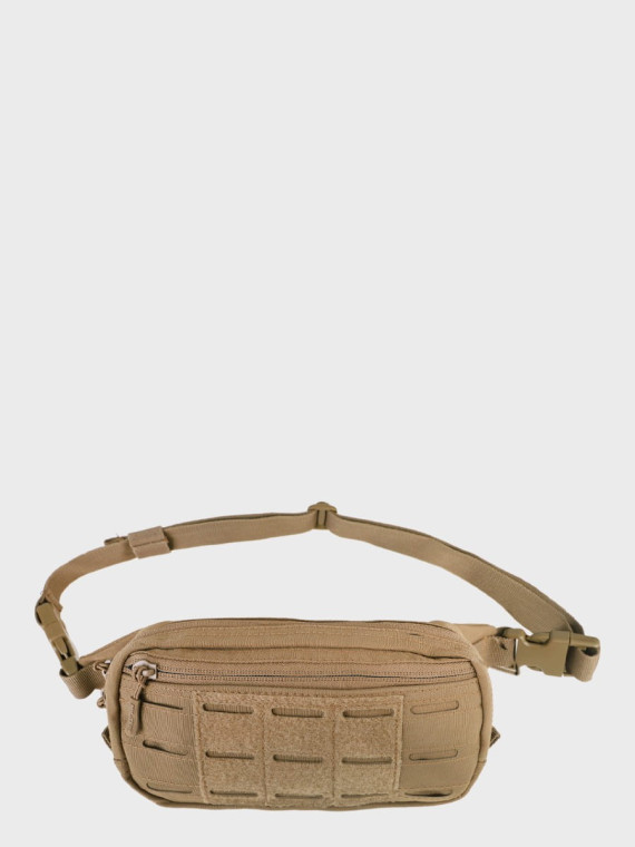 MIL-TEC Nerka torba biodrowa saszetka Fanny Pack MOLLE Laser Cut coyote