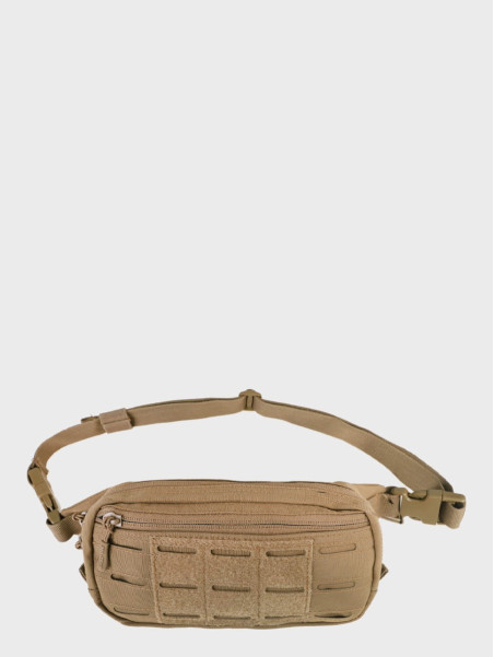 MIL-TEC Nerka torba biodrowa saszetka Fanny Pack MOLLE Laser Cut coyote