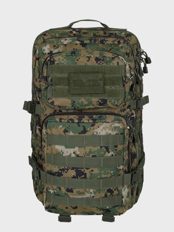 MIL-TEC PLECAK TAKTYCZNY SZTURMOWY US ASSAULT 36L DIGITAL WOODLAND