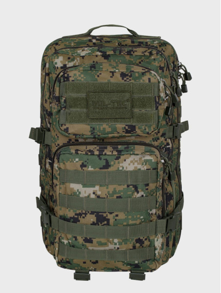 MIL-TEC PLECAK TAKTYCZNY SZTURMOWY US ASSAULT 36L DIGITAL WOODLAND