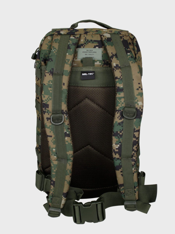 MIL-TEC PLECAK TAKTYCZNY SZTURMOWY US ASSAULT 36L DIGITAL WOODLAND