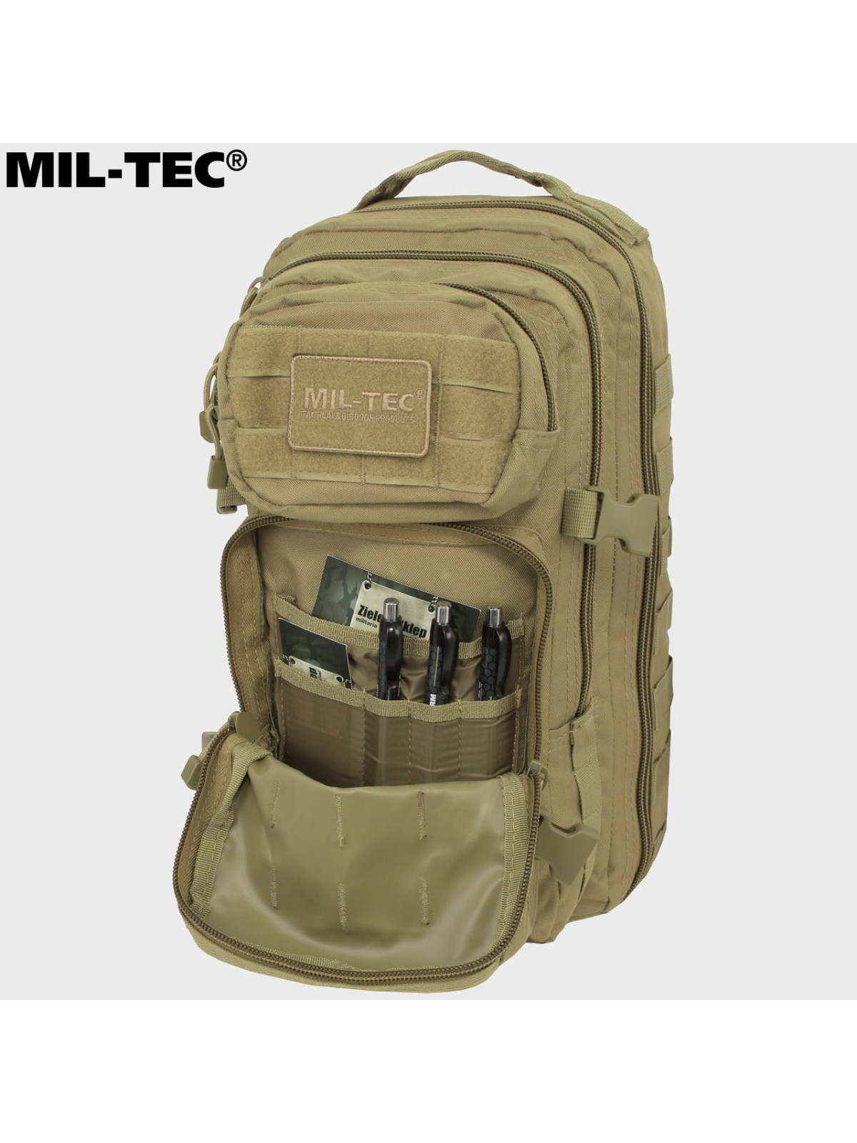 MIL-TEC PLECAK TAKTYCZNY SZTURMOWY US ASSAULT 20L Coyote