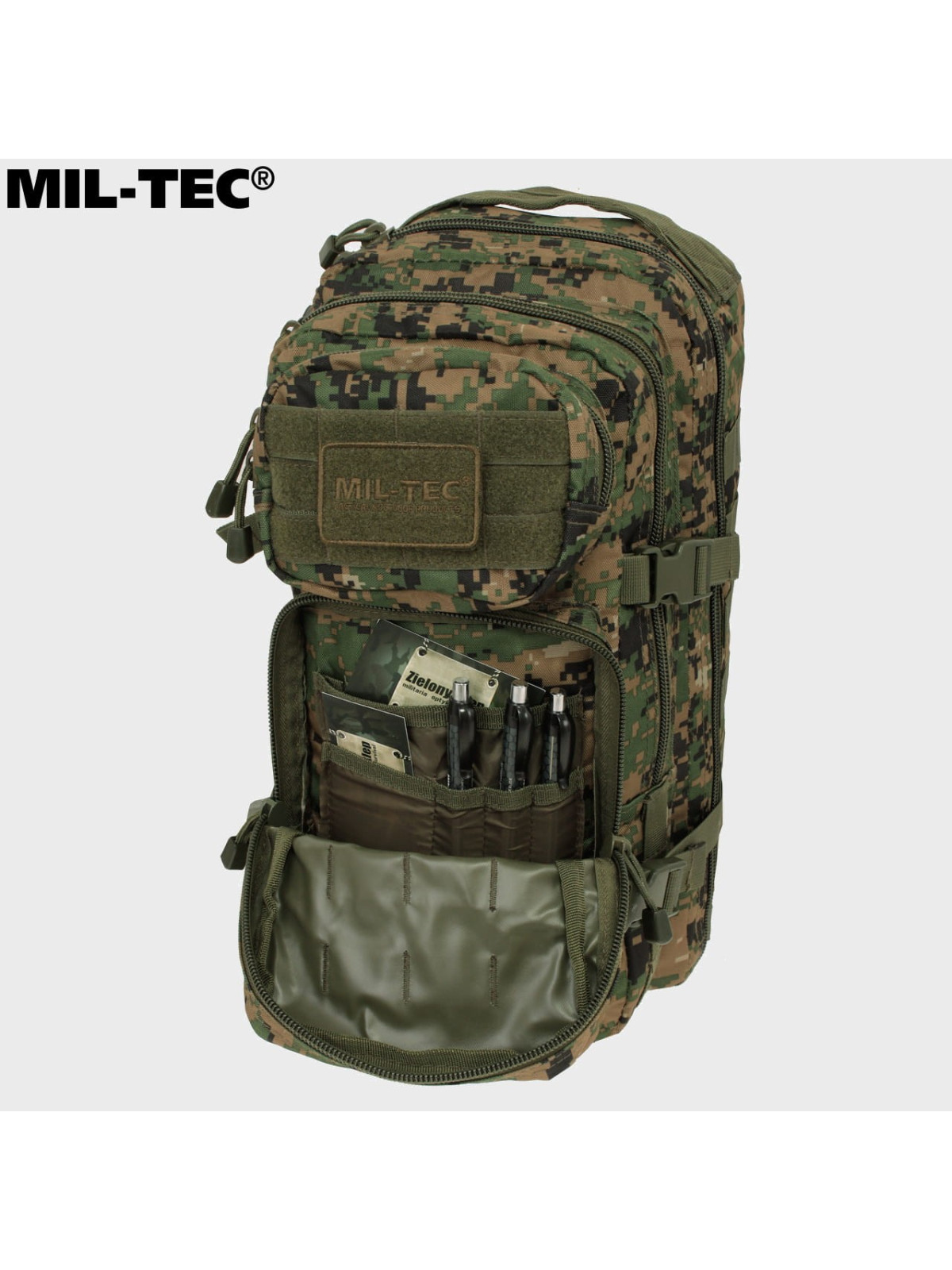 MIL-TEC PLECAK TAKTYCZNY SZTURMOWY US ASSAULT 20L Digital Woodland