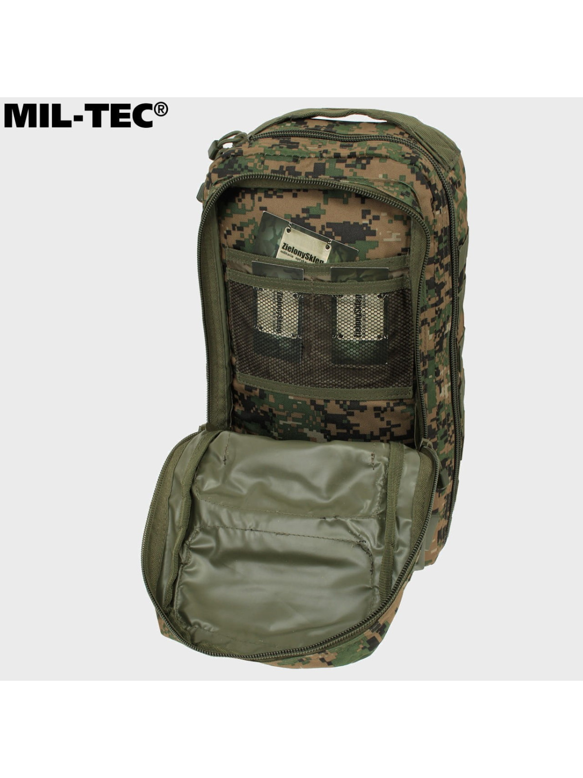 MIL-TEC PLECAK TAKTYCZNY SZTURMOWY US ASSAULT 20L Digital Woodland