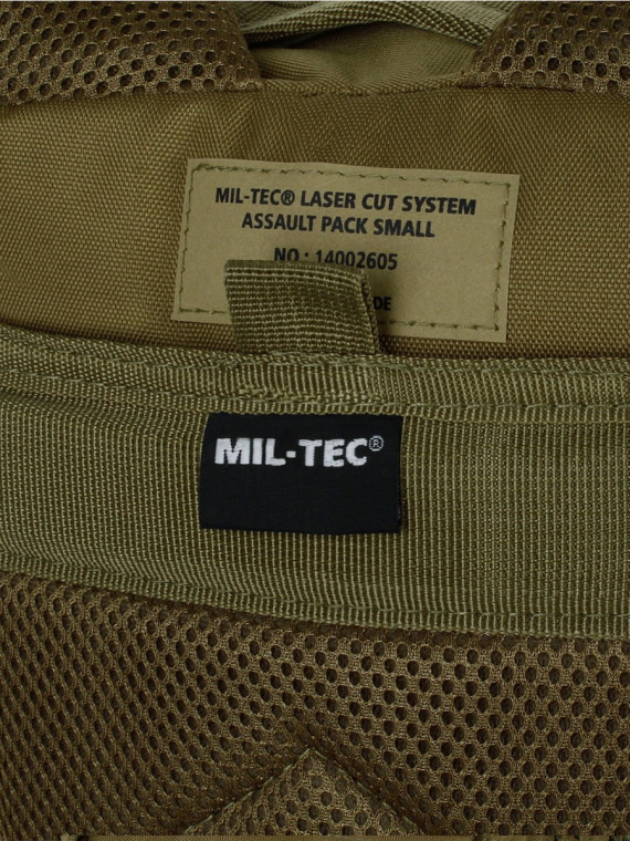 MIL-TEC PLECAK TAKTYCZNY SZTURMOWY US ASSAULT Laser Cut 20L Coyote