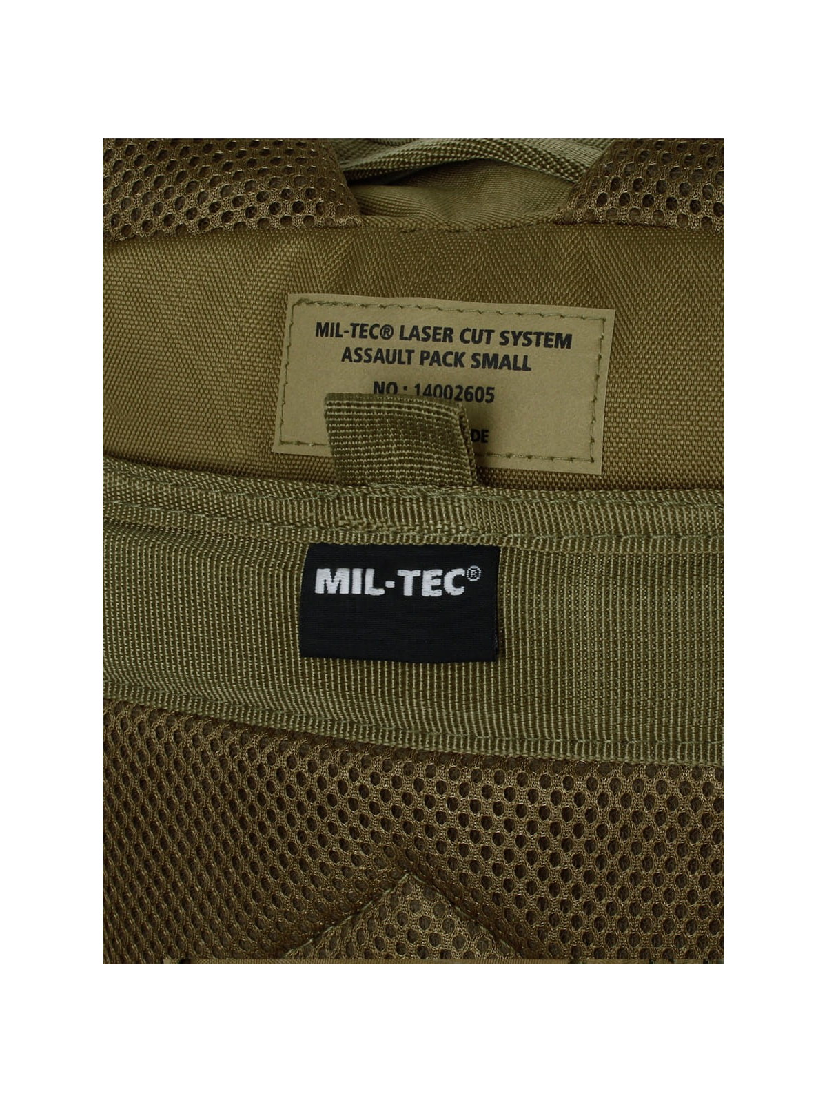 MIL-TEC PLECAK TAKTYCZNY SZTURMOWY US ASSAULT Laser Cut 20L Coyote