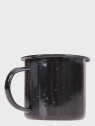 MIL-TEC Kubek turystyczny 350ml western stalowy emaliowany czarny