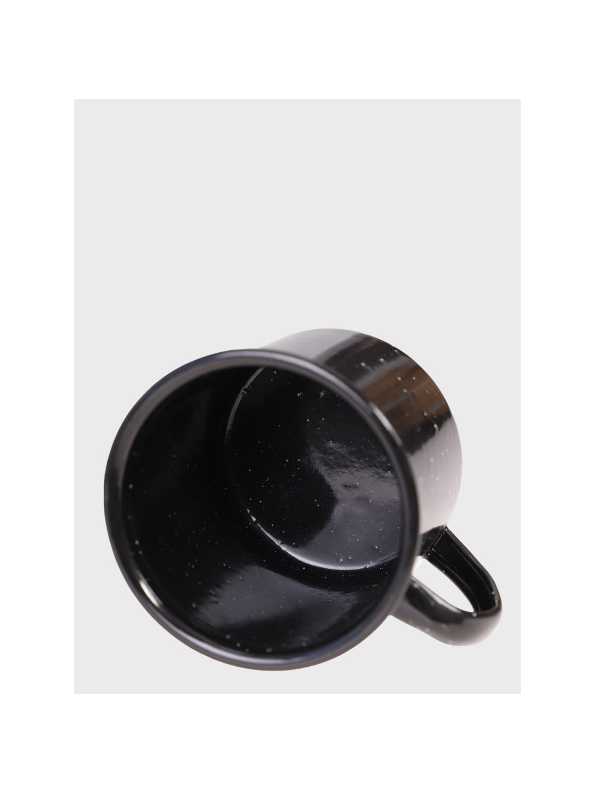 MIL-TEC Kubek turystyczny 350ml western stalowy emaliowany czarny