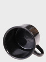MIL-TEC Kubek turystyczny 350ml western stalowy emaliowany czarny