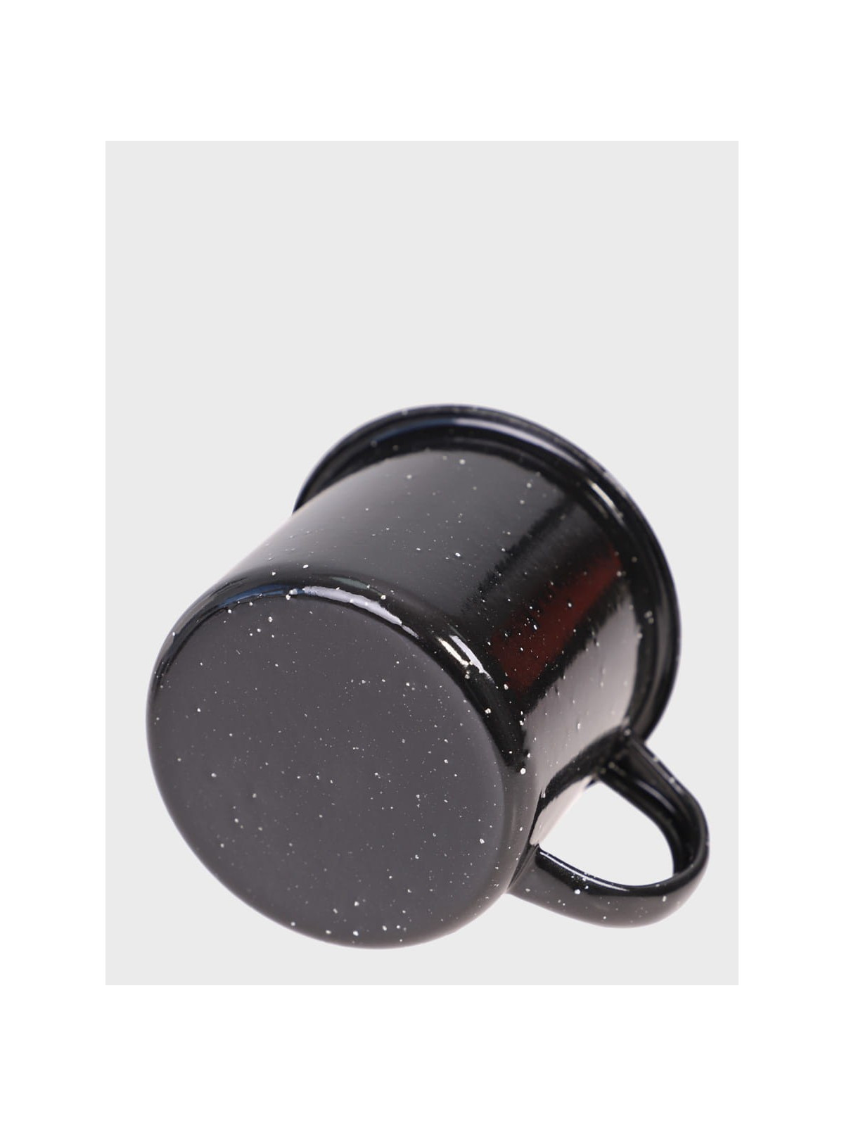 MIL-TEC Kubek turystyczny 350ml western stalowy emaliowany czarny