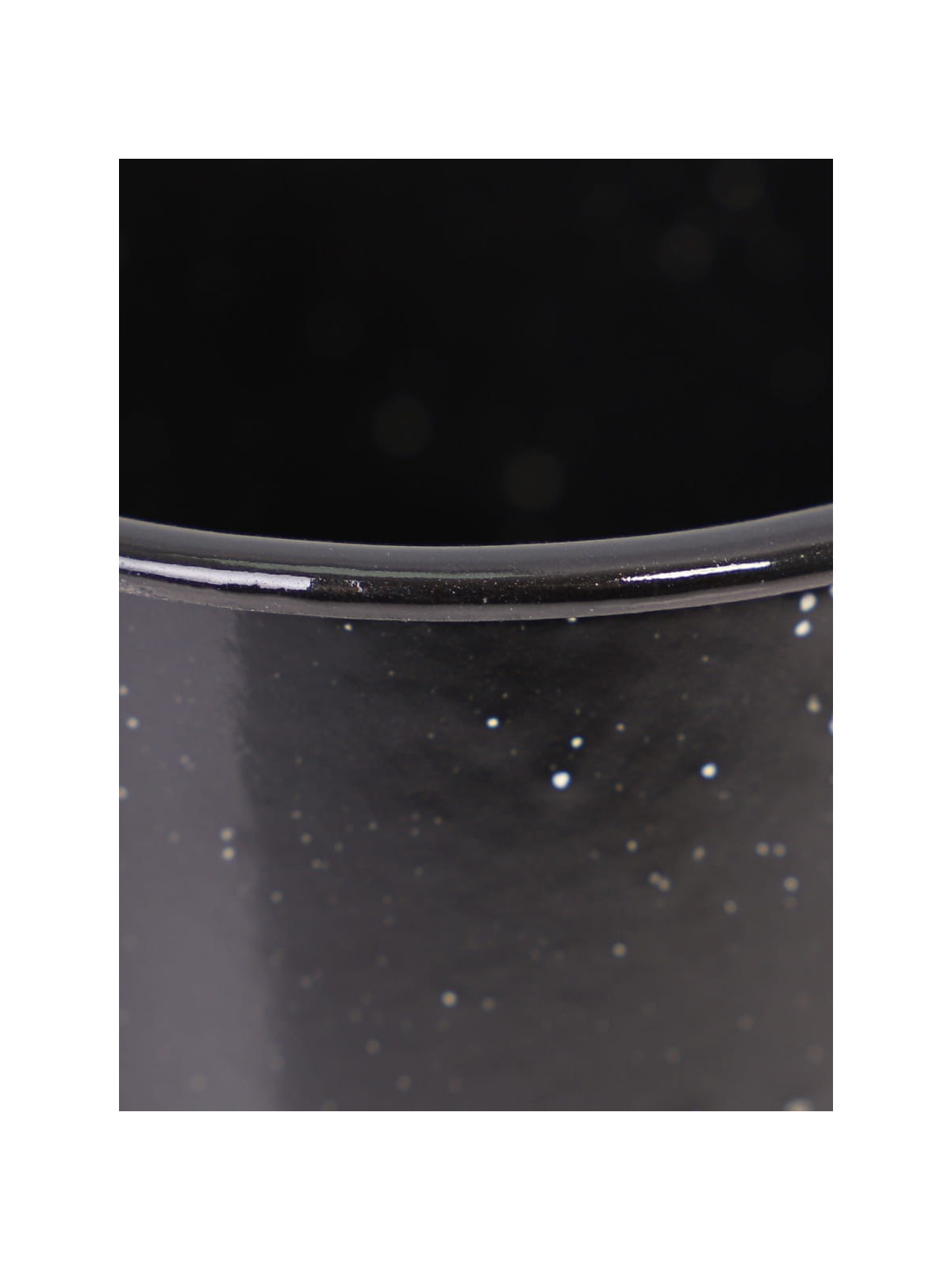 MIL-TEC Kubek turystyczny 350ml western stalowy emaliowany czarny