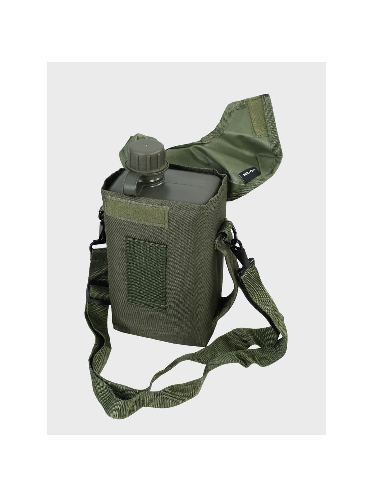 MIL-TEC Manierka US Patrol Canteen 2L Z regulowanym Paskiem Oliwkowa