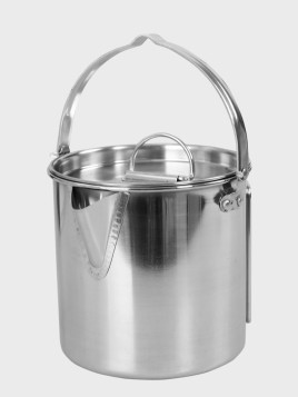 MIL-TEC Czajnik turystyczny 700 ml Stal Nierdzewna