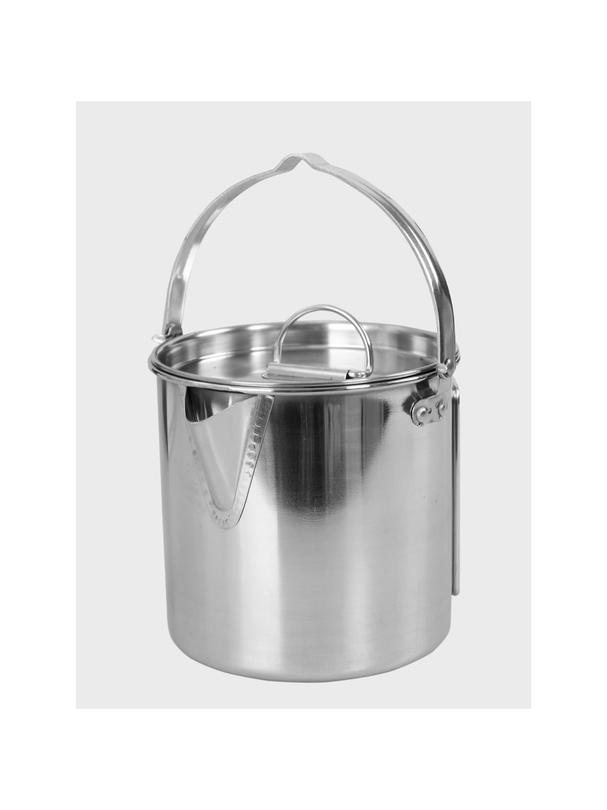MIL-TEC Czajnik turystyczny 700 ml Stal Nierdzewna