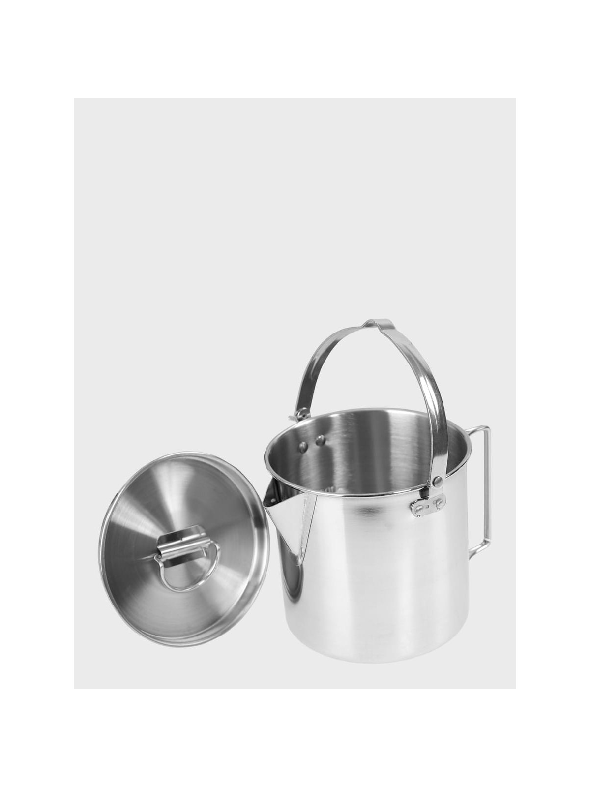 MIL-TEC Czajnik turystyczny 700 ml Stal Nierdzewna