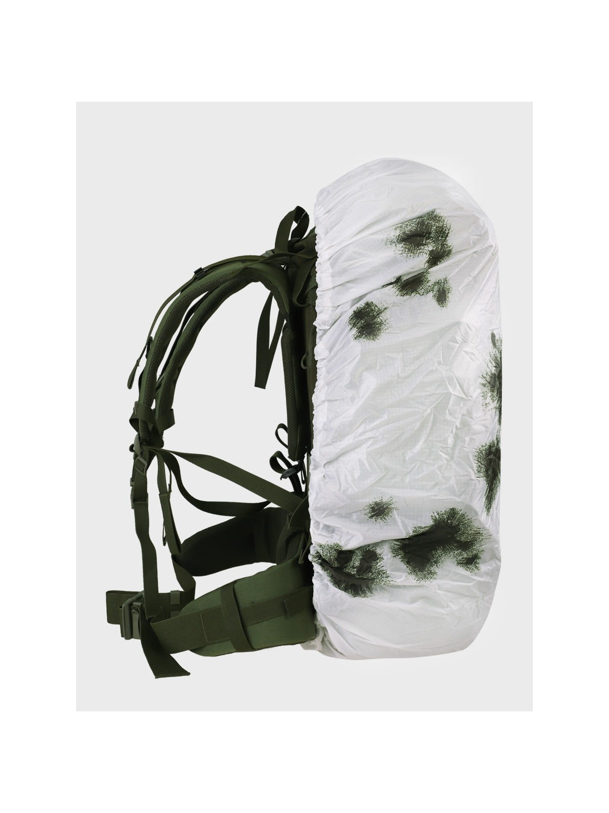 MIL-TEC Pokrowiec na plecak 80L Snow Camo 