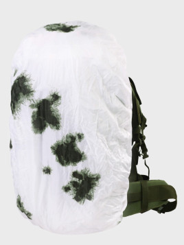 MIL-TEC Pokrowiec na plecak 130L Snow Camo 