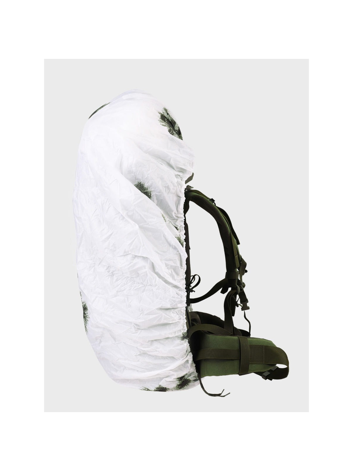 MIL-TEC Pokrowiec na plecak 130L Snow Camo 