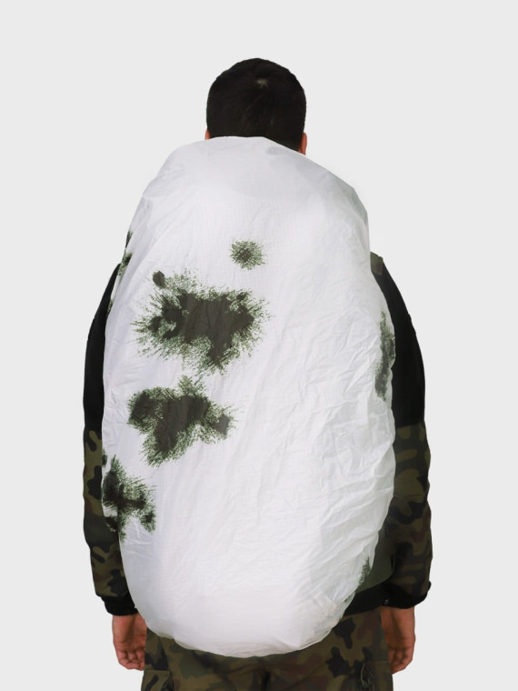 MIL-TEC Pokrowiec na plecak 130L Snow Camo 