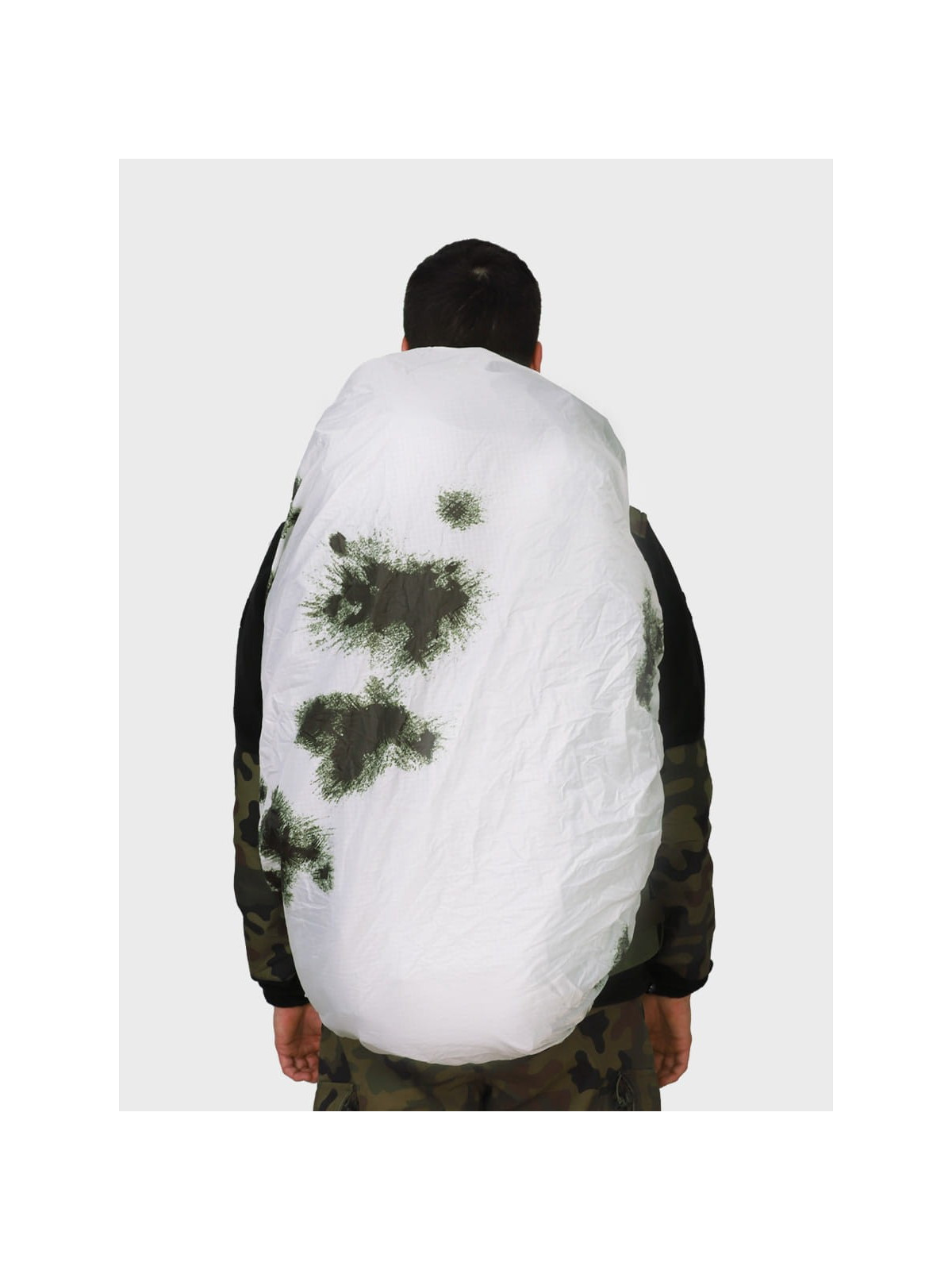 MIL-TEC Pokrowiec na plecak 130L Snow Camo 
