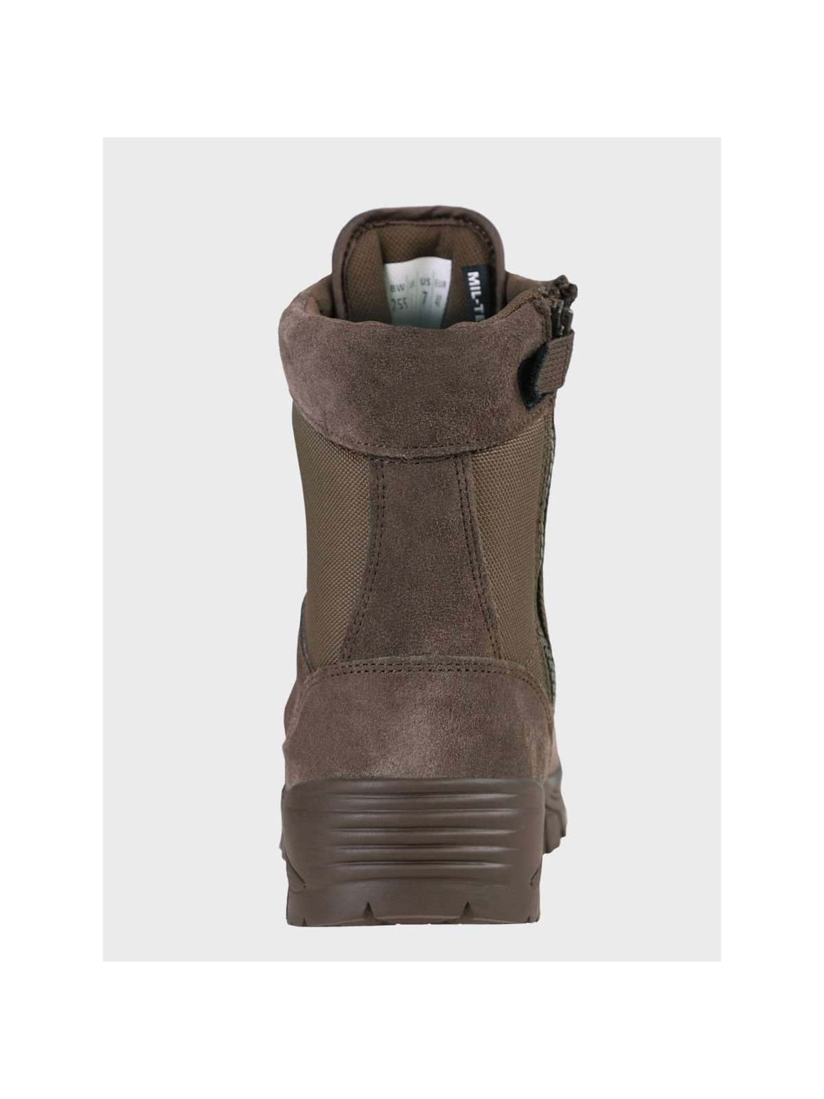 MIL-TEC Buty Taktyczne YKK z Zamkiem Brązowe 48