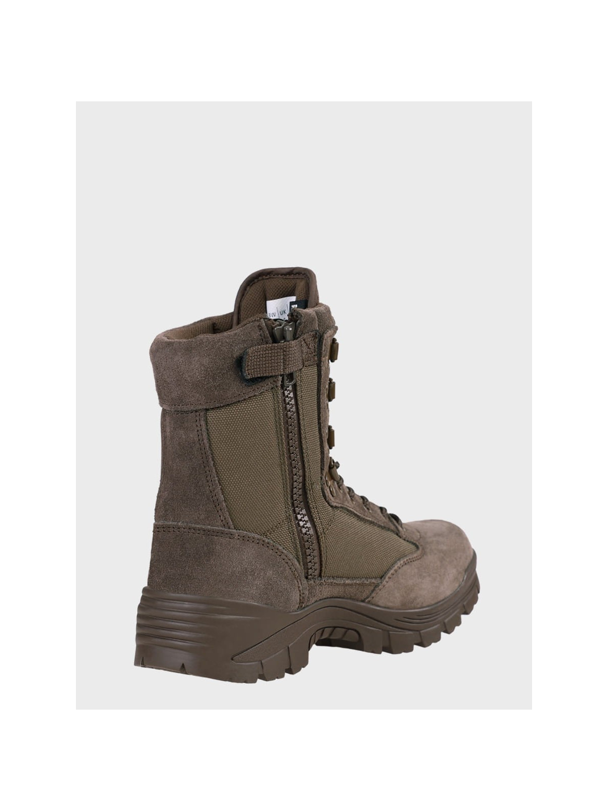 MIL-TEC Buty Taktyczne YKK z Zamkiem Brązowe 48