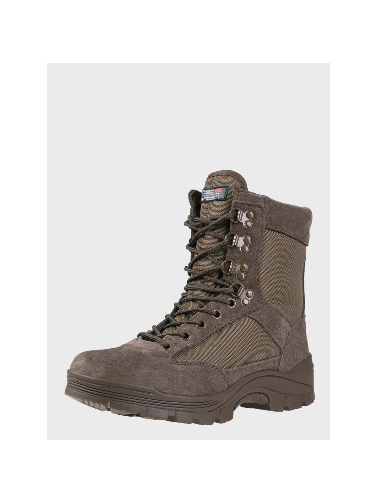 MIL-TEC Buty Taktyczne YKK z Zamkiem Brązowe 48