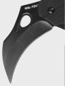 MIL-TEC NÓŻ SKŁADANY Z KLIPSEM HAWKBILL G10 KARAMBIT CZARNY