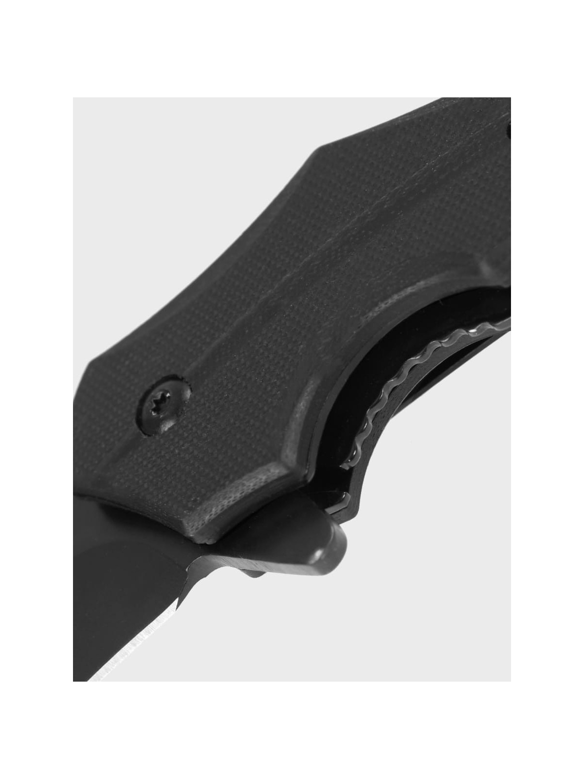 MIL-TEC NÓŻ SKŁADANY Z KLIPSEM HAWKBILL G10 KARAMBIT CZARNY