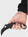 MIL-TEC NÓŻ SKŁADANY Z KLIPSEM HAWKBILL G10 KARAMBIT CZARNY