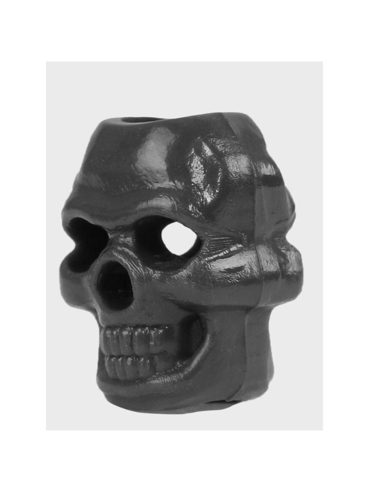 MIL-TEC STOPERY DO SZNURKA 10SZT CZASZKA SKULL CZARNE
