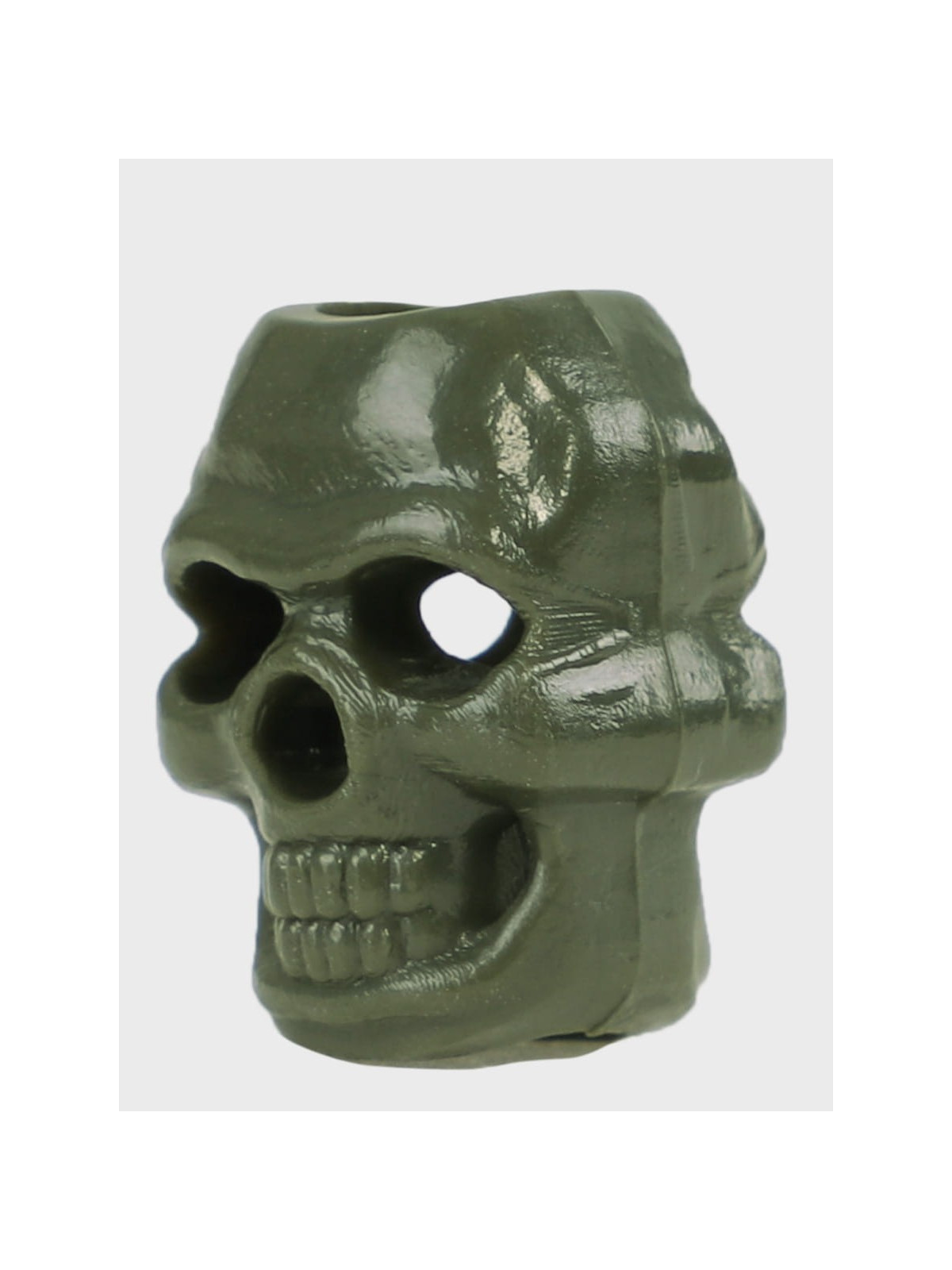 MIL-TEC STOPERY DO SZNURKA 10SZT CZASZKA SKULL OLIWKOWE