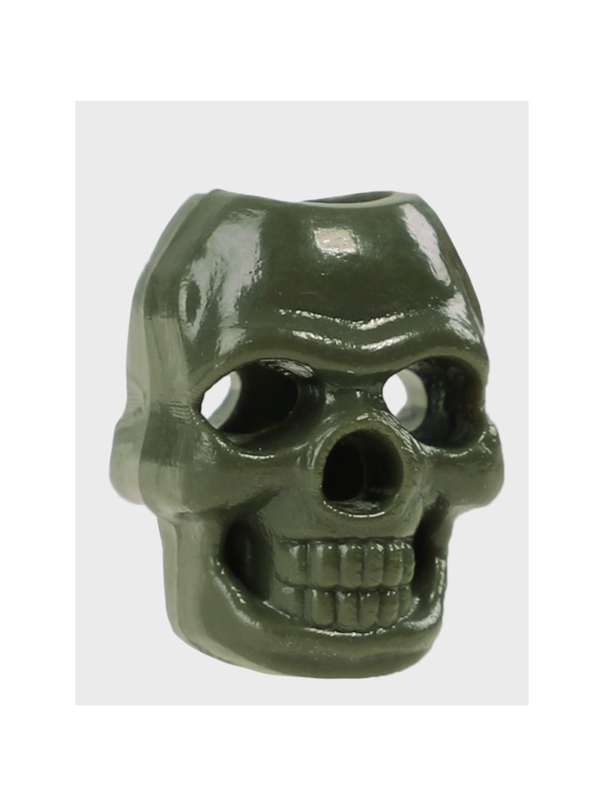 MIL-TEC STOPERY DO SZNURKA 10SZT CZASZKA SKULL OLIWKOWE