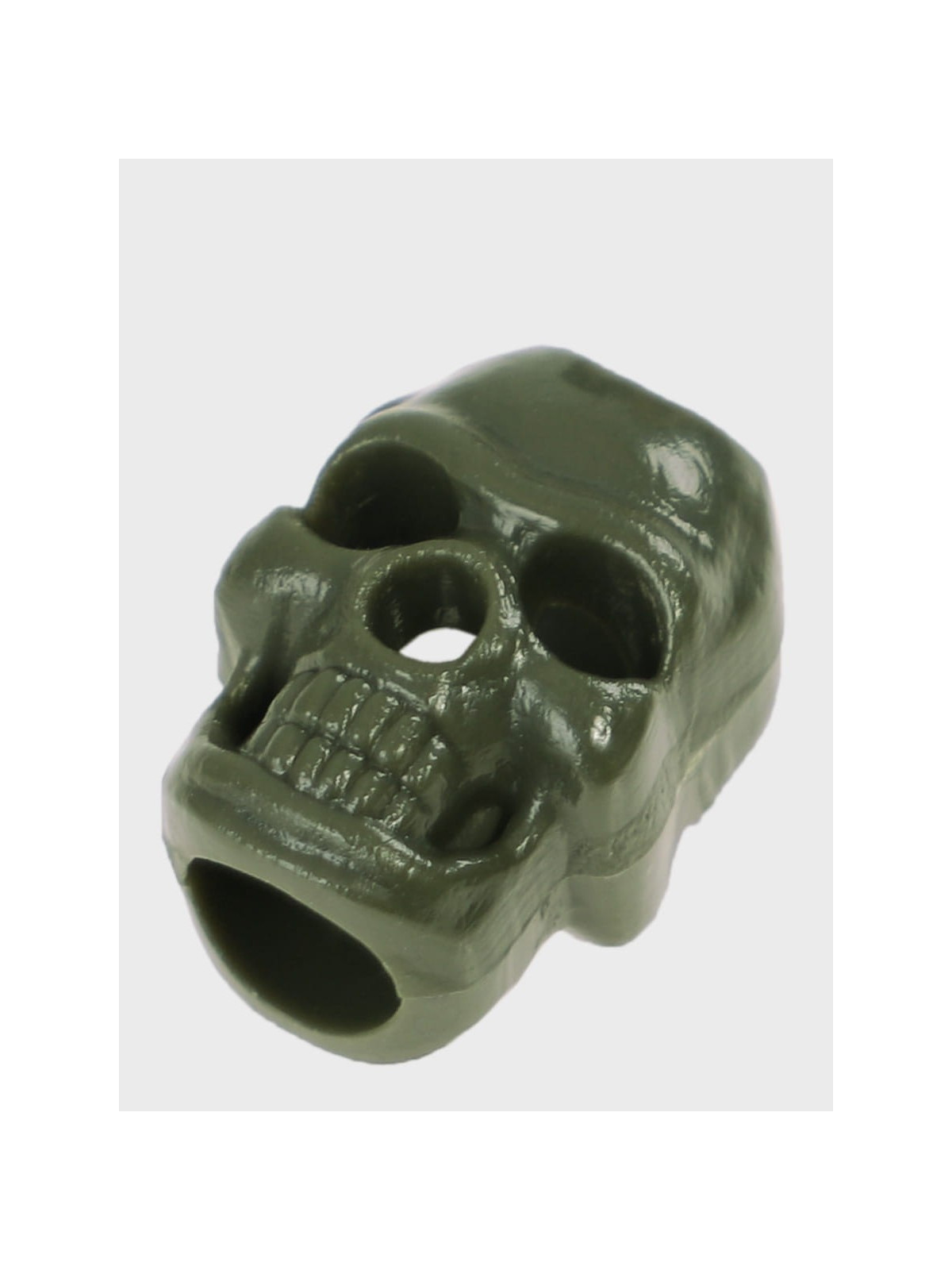 MIL-TEC STOPERY DO SZNURKA 10SZT CZASZKA SKULL OLIWKOWE