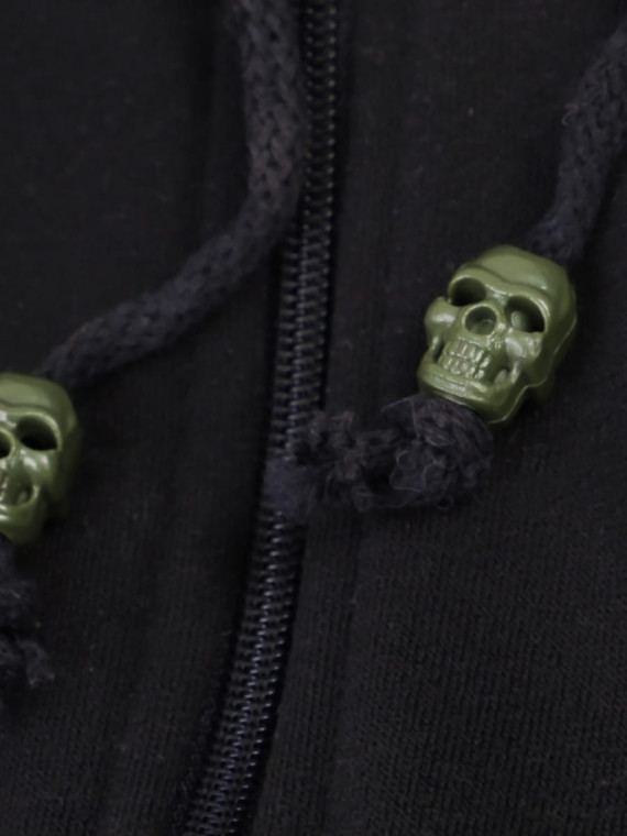 MIL-TEC STOPERY DO SZNURKA 10SZT CZASZKA SKULL OLIWKOWE