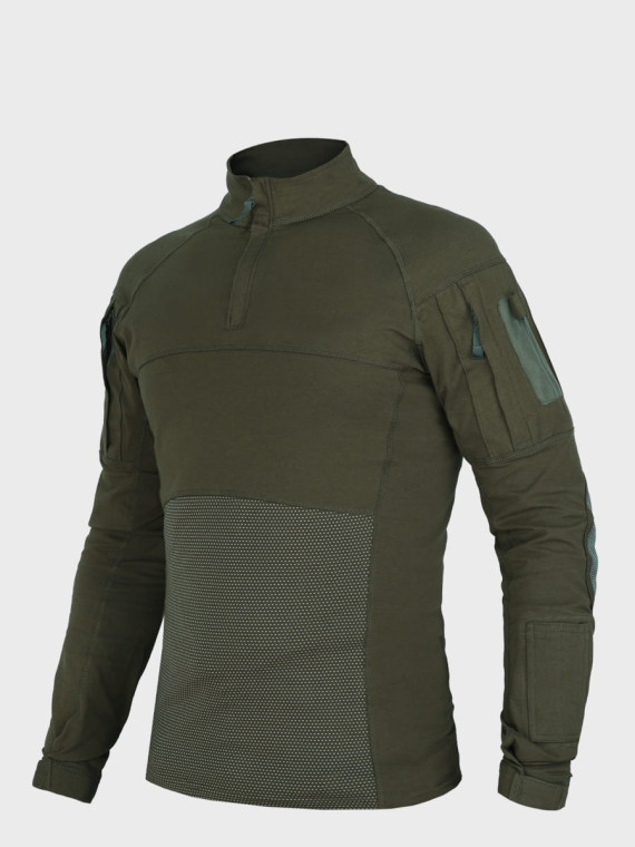 MIL-TEC BLUZA TAKTYCZNA COMBAT SHIRT ASSAULT FELD OLIWKOWA M