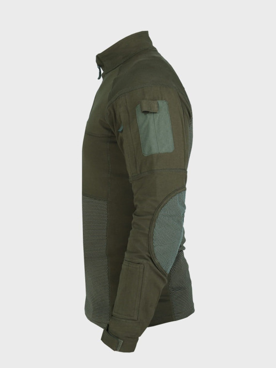MIL-TEC BLUZA TAKTYCZNA COMBAT SHIRT ASSAULT FELD OLIWKOWA M