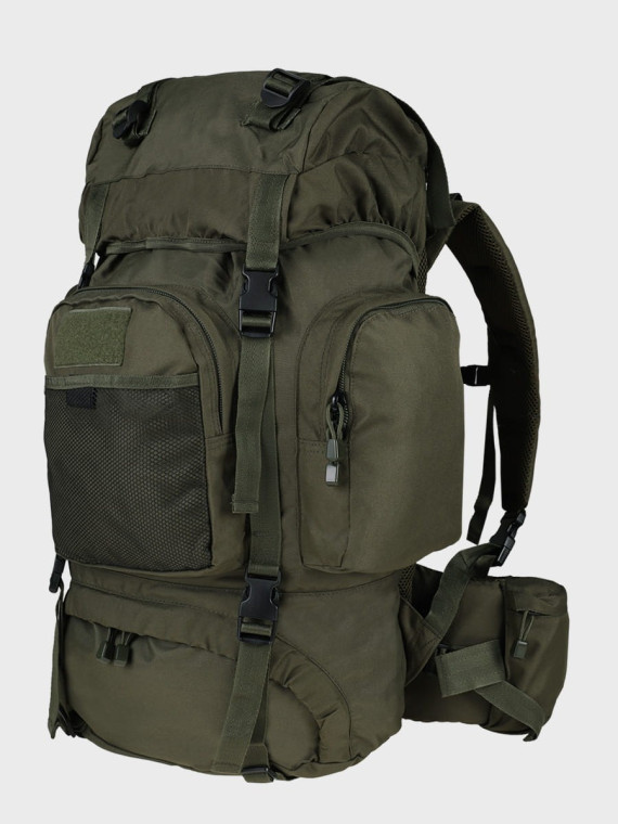 MIL-TEC Plecak Wojskowy Turystyczny Commando 55L OLIWKOWY