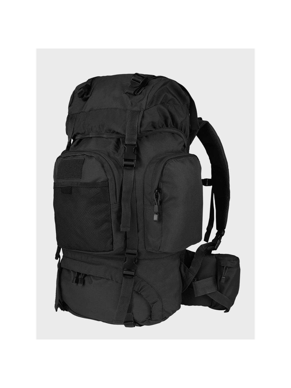 MIL-TEC Plecak Wojskowy Turystyczny Commando 55L Czarny