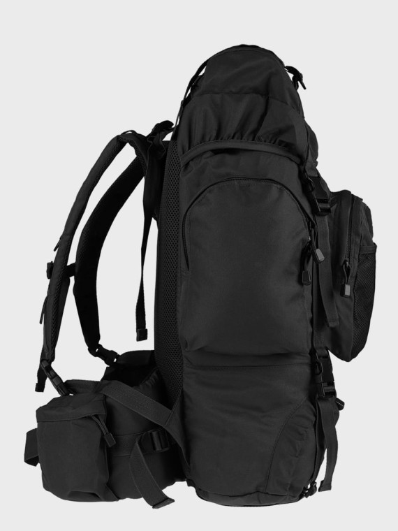 MIL-TEC Plecak Wojskowy Turystyczny Commando 55L Czarny