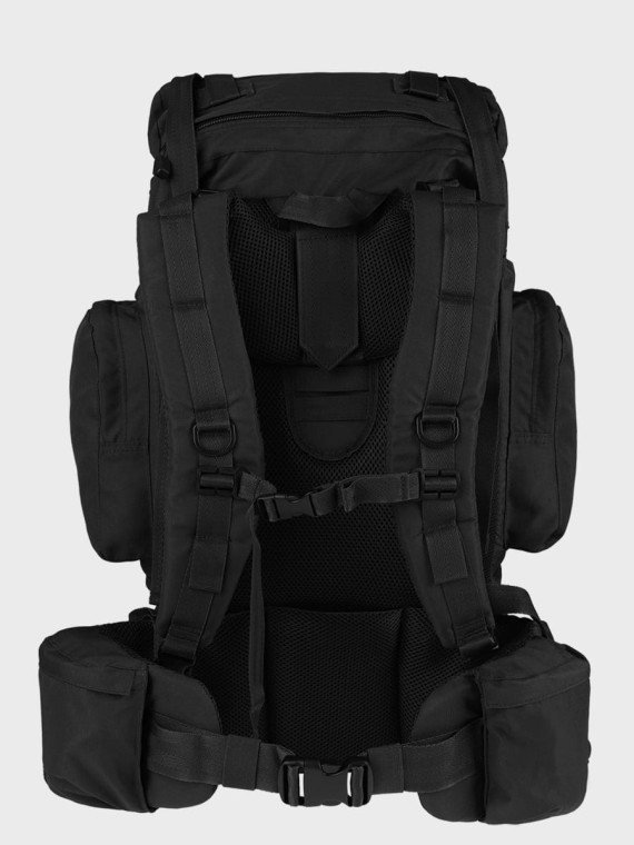 MIL-TEC Plecak Wojskowy Turystyczny Commando 55L Czarny
