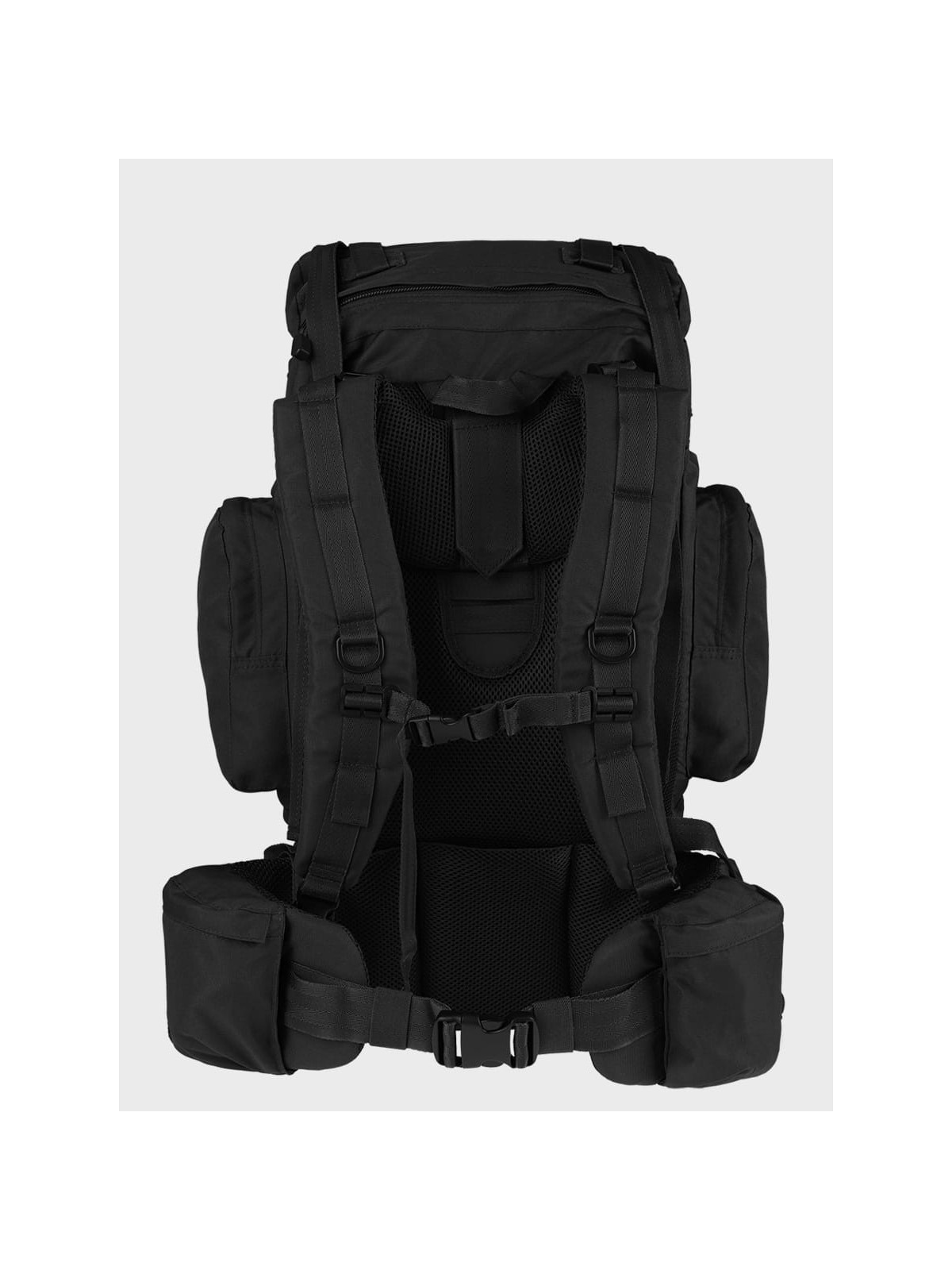 MIL-TEC Plecak Wojskowy Turystyczny Commando 55L Czarny