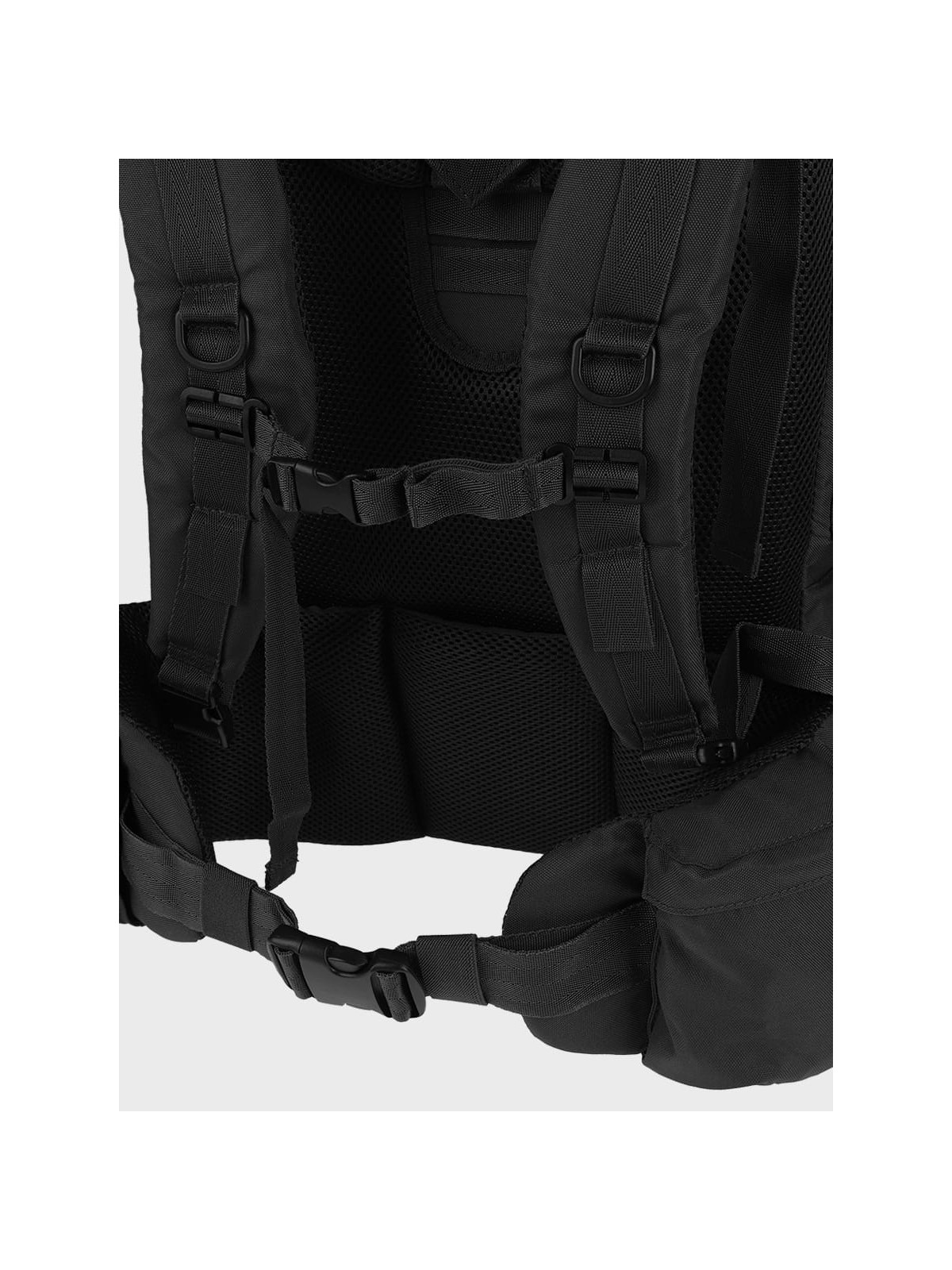 MIL-TEC Plecak Wojskowy Turystyczny Commando 55L Czarny